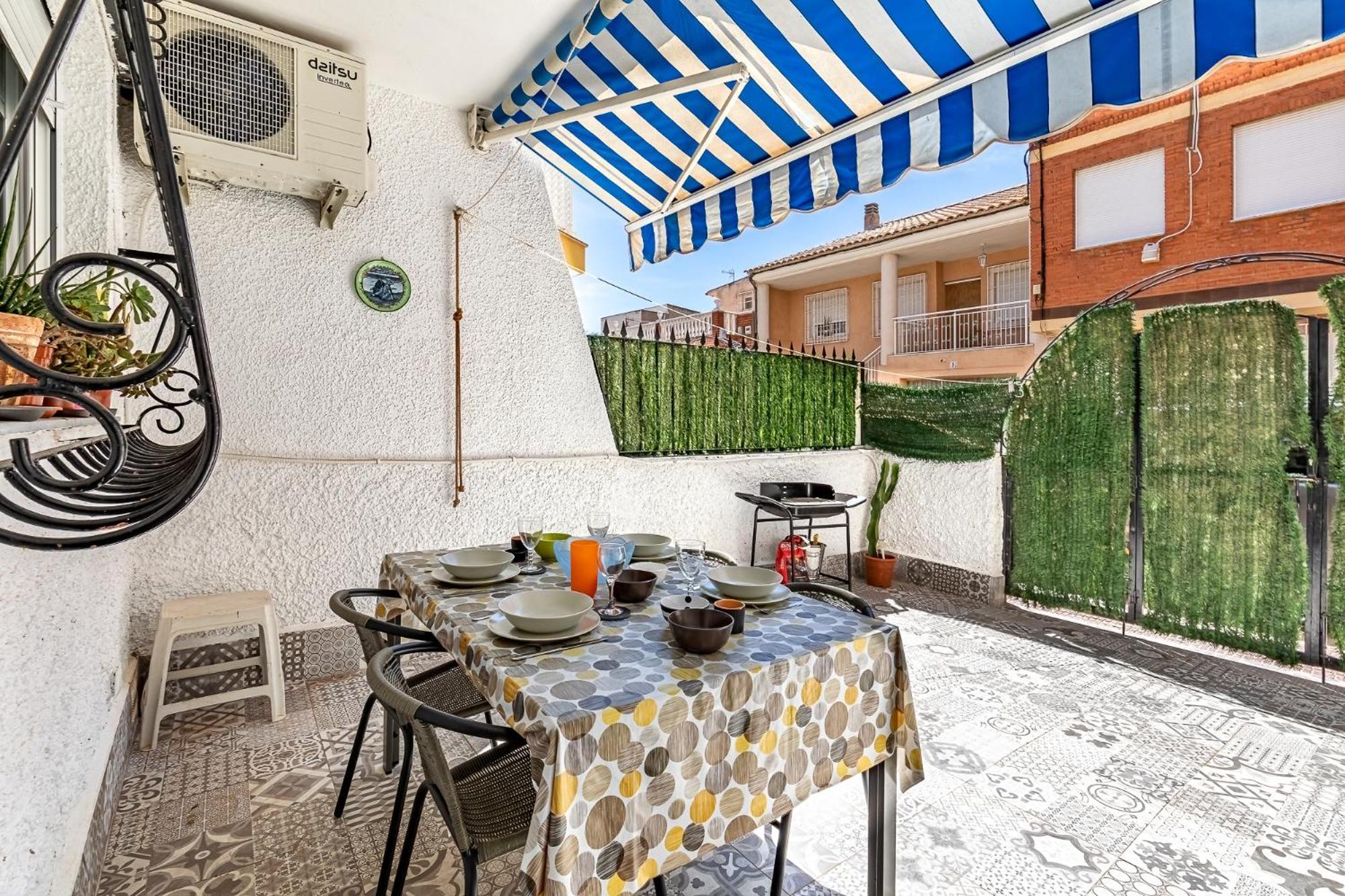 Casa Jansiver - 450M De La Playa, Centrica Pero Tranquila Los Alcázares Exteriör bild